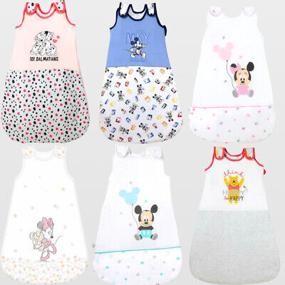 New Baby Disney Character Cotton Sleeping Bag  0-36m Boys Girls Unisex 2.5 Tog • 12.89£