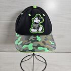 Disney Mickey Mouse Youth Baseball Cap Hat Camo Adjustable Kids Black Green