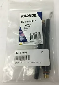 2 Radnor Tig 57Y02 Long Back Cap 64005643 - Picture 1 of 2