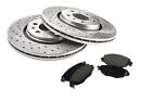 Brake Disc Rotors + Pads For Peugeot 1007 Hp_ 2005 2006- 0544Gt Front 266X22