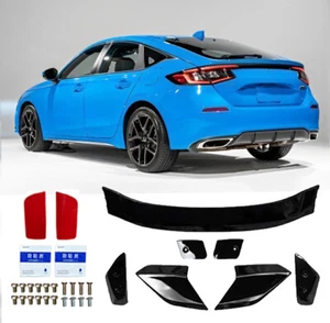 Heckflügel Heckspoiler Für 22-23 Honda Civic Type-R Matte Schwarz Enthält Teile - Bild 1 von 7