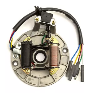 110cc 125cc 140cc Pit Dirt Bike Stator Magneto Generator Plate Pickup Coil Rotor - Picture 1 of 8