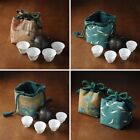 Empty Teapot Kit Pouch Vintage Teaware Handbag  Outdoor Camping