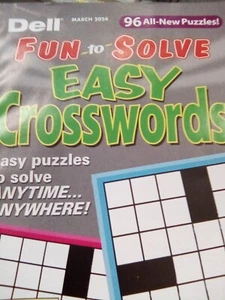 Fun~to~Solve Easy Crosswords - Picture 1 of 1