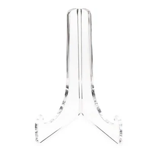 Clear Choice Single-Bend Acrylic Easel Stand - Picture 1 of 5