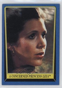 1983 Topps Star Wars: Return of the Jedi Princess Leia Organa A Concerned 0f9x