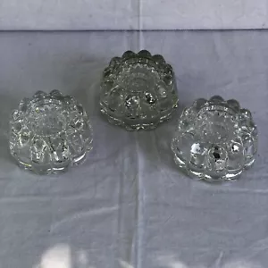 Princess House Taper Candle Holders 3 - Picture 1 of 6