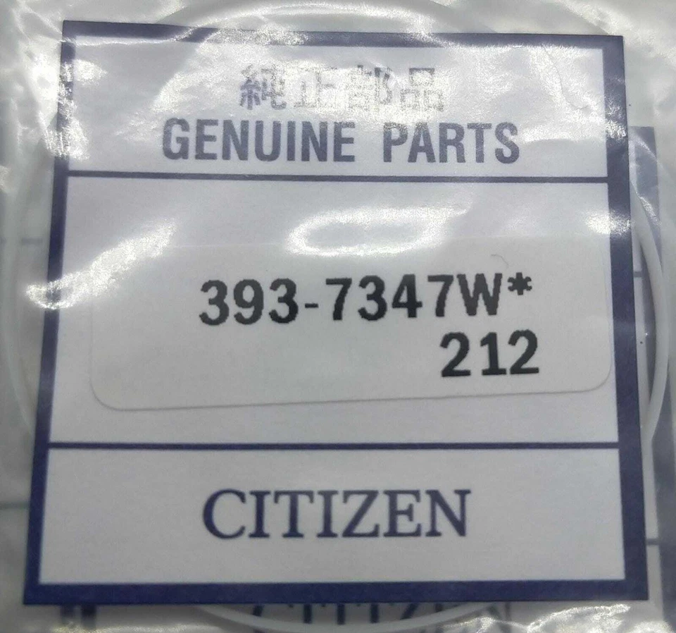 GIUNTO FONDO CITIZEN 393-7347W H610 U680 H145 CHRONOGRAPH ECO-DRIVE TITANIO