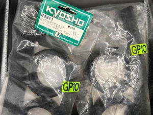 Kyosho Low Pro Radial Tire 4 Tires 2x #92311 GP10 Super  10 FW02 Genuine Vintage - Bild 1 von 2
