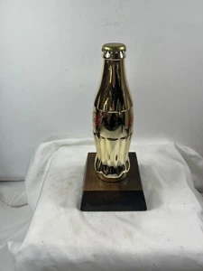 Gold Coca Cola Bottle - Picture 1 of 4
