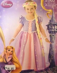 SEWING PATTERN Simplicity 2065 DISNEY TANGLED RAPUNZEL Girls sz 3-8 Costume - Picture 1 of 3