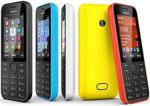 Nokia 208 2080 Single Dual SIM 3G FM Radio Original Bluetooth Phone - Afbeelding 1 van 13