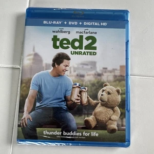 Ted 2 (Blu-ray Disc, 2015, 2-Disc Set, DVD New - Factory Sealed - Imagen 1 de 3