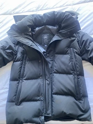 Canadian Goose Wyndham Parka/Novo em folha/Logotipo preto - Imagem 1 de 4