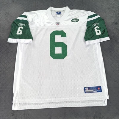 Camiseta New York Jets Mark Sanchez Reebok Onfield blanca manga corta hombre 2XL XXL Foto 1 de 4