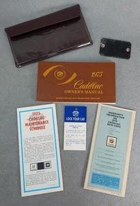 1975 Cadillac Owners Manual Set Deville Fleetwood Calais Eldorado OEM Case Maint - Bild 1 von 24