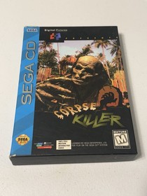 Corpse Killer Mature Sega CD Video Game (Sega, 1994) Tested W/reg Card