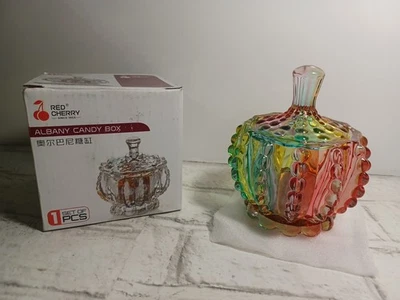 Red Cherry Albany Candy Box NEVER USED  - Image 1 of 4