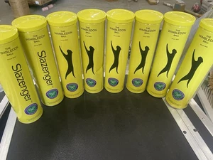 Slazenger The Wimbledon Tennis Balls (8 Cans) - Picture 1 of 3