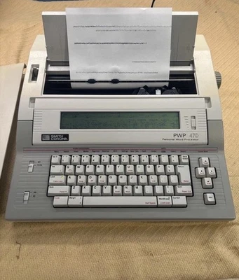 Smith Corona Model PWP 6 BL PWP 47D Personal Word Processor READ DESCRIP - Image 1 of 4