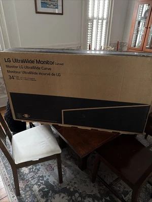 LG 34BL85C-B 34 Inch UltraWide Curved - BNIB - Image 1 of 2