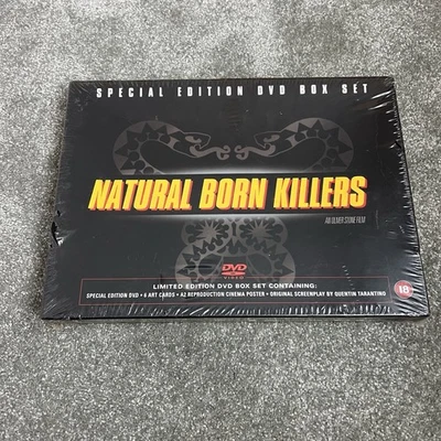 Natural Born Killers  Special Edition DVD Box Set Sealed DVD Brand New - Image 1 of 4