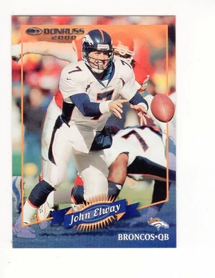 2000 Donruss John Elway (HOF) #49 Denver Broncos Free Shipping - Image 1 of 2