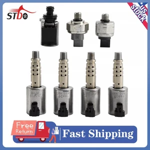 7Pc Re0F10D Jf016E Jf017E Cvt8 Transmission Solenoids Pressure Sensor for Nissan - Picture 1 of 6