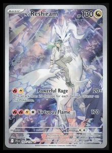N's Reshiram Holofoil 167/159 Illustration Rare SV09: Journey Together Near Mint - Picture 1 of 2