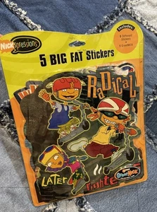 Nickelodeon Rocket Power sticker Big Fat Stickers Viacom Y2K Nostalgia Retro Fun - Picture 1 of 8