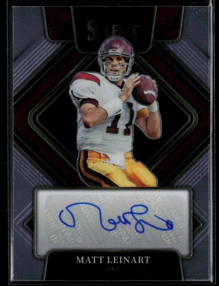 2022 Select Draft Picks Signatures #S-MLE Matt Leinart - Image 1 of 2