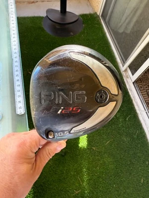 Left-Handed PING I25 DRIVER 10.5 DEGREE LOFT  R-FLEX Tungsten - Image 1 of 4
