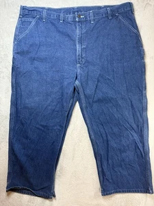 Pantalones de mezclilla Carhartt para hombre talla 48x30 carpintero calce suelto trabajo utilitario peto - Imagen 1 de 10