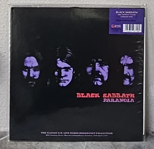 Black Sabbath Ozzy Osbourne "Paranoia" BBC Sunday Show 1970 Purple Vinyl - Picture 1 of 5