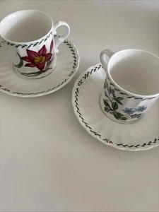 2er Set Mikasa Maxima Summer Symphony Kaffee Tee Tassen Becher mit Untertassen ZURÜCKGENOMMEN - Bild 1 von 4