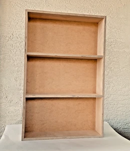 Stamp-n-Storage Shelf Unit - Mega Stamp Case Shelf w/Back Fits Cricut Cartridges - Picture 1 of 5