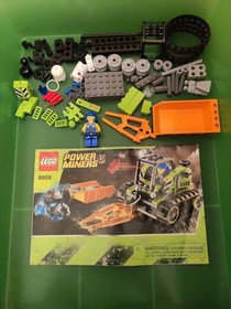 LEGO Power Miners: Granite Grinder (8958) missing 1 minifig Otherwise Complete