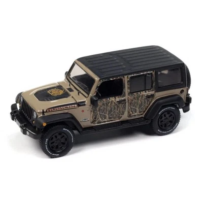 JEEP Wrangler Rubicon - 2017 - Mossy Oak - Auto World 1:64 - Immagine 1 di 4