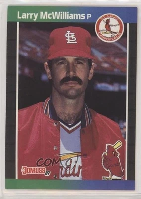 1989 Donruss Larry McWilliams #516 - Image 1 of 2