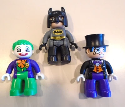 Lego Duplo Figure Batman Back Suit with The Penguin & Joker - Image 1 of 2