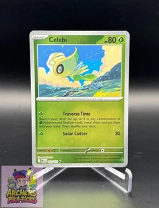 CELEBI- 012/132-NM-REVERSE HOLO-POKEMON-MEGA EVOLUTION-SHIPPING INCLUDED! - Picture 1 of 1