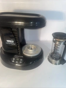 Tostador de granos de café negro Nesco Professional Household CR-1010PR, probado funcionando - Imagen 1 de 6