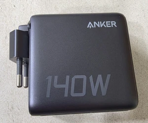 Anker 140W USB C Ladegerät 4-Port Multi-Geräte GaN mit Rechnung - Bild 1 von 7