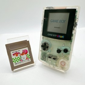 Nintendo Gameboy Color Console Clear Game boy Handheld System Japan Tested