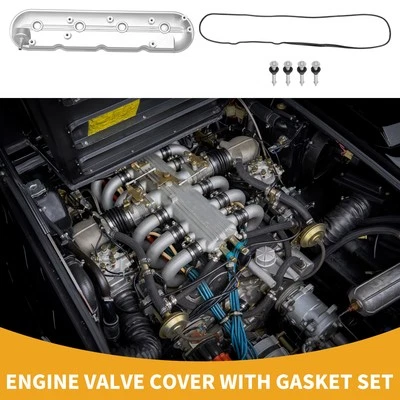 Cubierta de válvula de motor izquierda con perno de junta n.º12642655 para GMC Envoy 2009 1 juego Foto 1 de 4