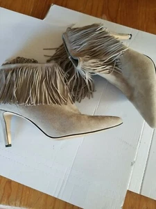 TACONES DE GAMUZA CON FLECOS SAM EDELMAN CON 8 M - Imagen 1 de 12