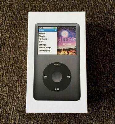 NEW Apple iPod Classic 7th Generation 160GB Black Retail box - 2 years Warranty - Image 1 of 4