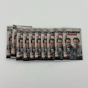 🧟 2017 Topps The Walking Dead Evolution Sealed 10 Pack Lot 🧟 - Picture 1 of 1