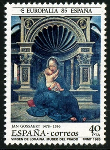 España Spain Emisión Conjunta 1985 Europalia 85 España - Bélgica MNH - Imagen 1 de 1