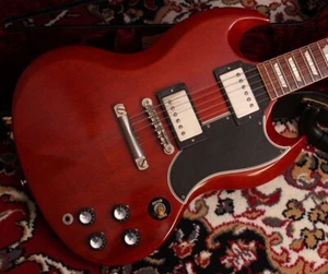 [Gibson] Custom Shop Historic Collection 1961 SG Standard Reissue Cherry USA - Picture 1 of 24